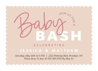 Custom Baby Shower Invitations Staples