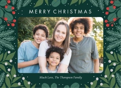 family christmas cards designs