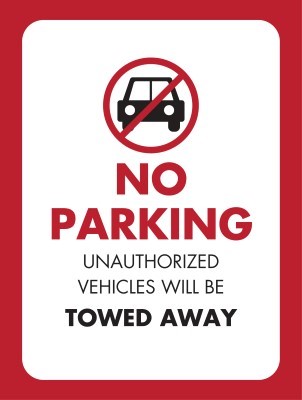 Service Sticker & Holed Car Garage Parking Bay Mot Viewing Area Sign Plastic 