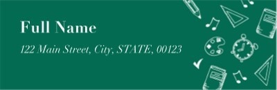 Staples return address labels canada