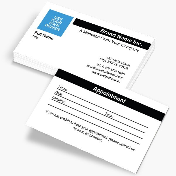 dog grooming appointment cards