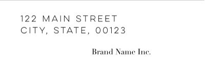 Return address labels staples canada